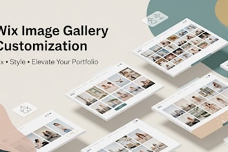 fix and customize wix image galleries that instantly elevate your portfolio