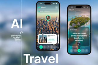 develop ai travel website, ai trip planning website, city tour website, tourism