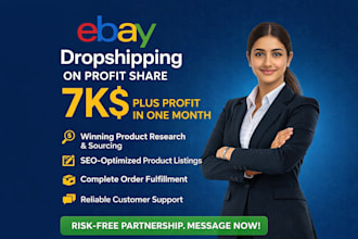 do ebay dropshipping on profit share