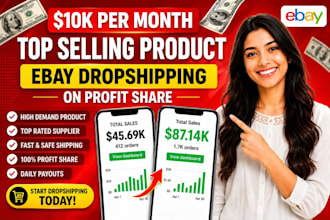 ebay dropshipping on profit share