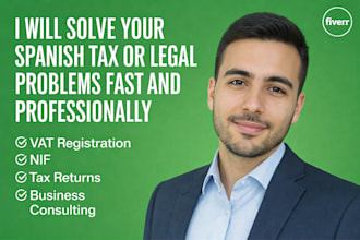 solve your spanish tax or legal problems professionally and fast