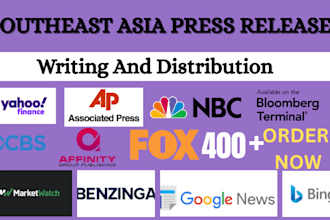 do newsworthy press release for southeast asian