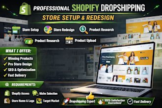 do shopify dropshipping shopify redesign product research product upload shopify