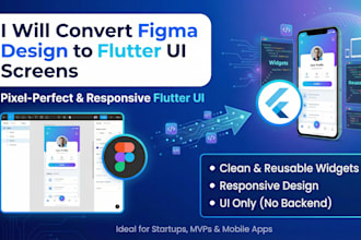 convert figma to flutter with pixel perfect UI for android and ios apps