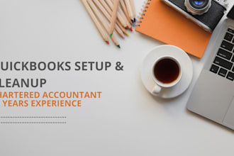 set up and clean up your quickbooks and fix messy books