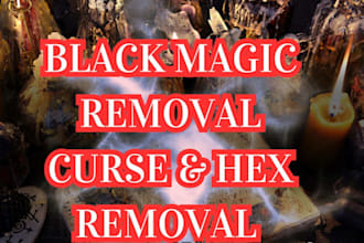 cast powerful spell to remove black energy, aura cleansing, and negative energy