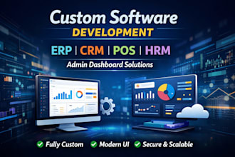 develop custom CRM web business software