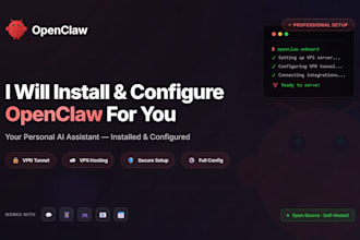 install and configure openclaw ai assistant securely for you
