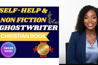 be your inspired ghostwriter nonfiction book, selfhelp book