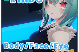 create 3d character models vrchat avatar character and vrm