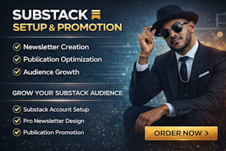 do substack newsletter setup, substack page link promotion to boost subscribers