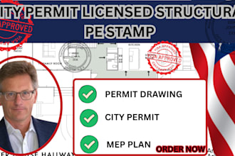 draft city permit licensed  structural pe stamp texas permit ca ohio