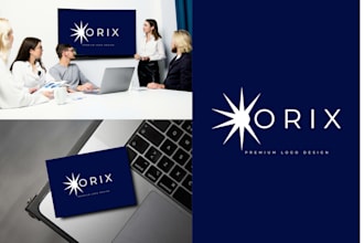 design a modern startup logo with clean branding