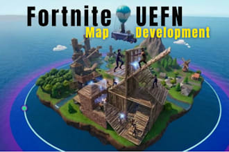 build a custom fortnite uefn creative map, mini game or island experience