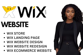 wix website redesign wix ecommerce website design wix landing page wix store