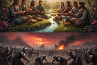 create high quality cinematic ai art and character illustrations