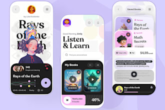 develop an audiobook, podcast app with playback, downloads and ads