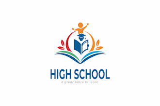 create creative and good looking elementary school logo design
