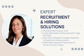 build scalable recruitment playbooks for logistics and corporate growth