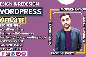 design wordpress business website