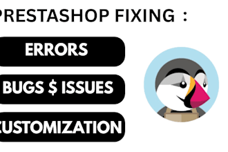 fix prestashop bugs, customize your store, and develop modules