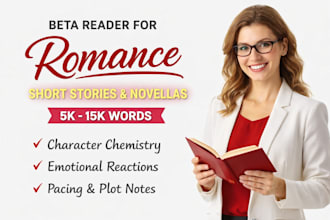 critique your romance short story, novella or manuscript