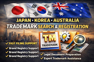 file trademark search and registration in japan korea australia