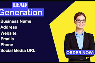 do b2b lead generation with verified email and contact details