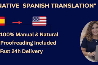 manually translate english to spanish for your simple documents