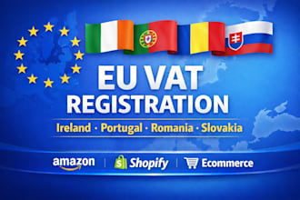 register eu vat ireland portugal romania  slovakia  vat registration amazon fba