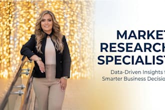 conduct professional market research and competitive analysis