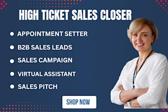 work as a sales closer do sales development