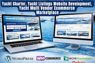 build yacht charter website yacht listing multi vendor ecommerce marketplace