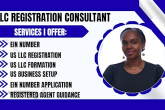 us llc company registration, llc formation, llc creation and obtain ein number