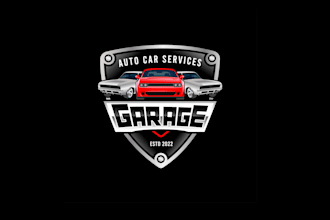 create wonderful and excellent garage logo design