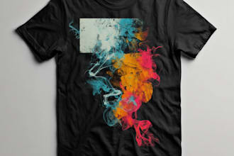 create typography t shirt design and creative design