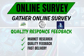 bring online respondents to poll or survey questions