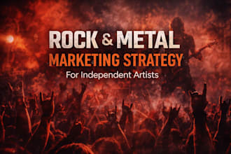 create an effective promotion strategy for rock and metal bands professionally