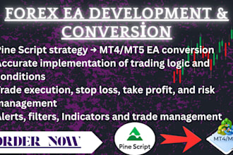 convert pine script strategy to metatrader