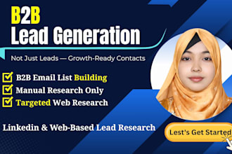generate targeted b2b leads and linkedin prospect list