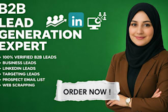 generate b2b leads with verified emails