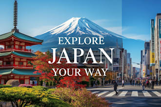 create captivating travel content for japan