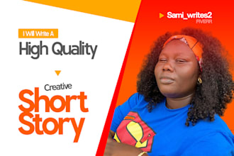 write creative short stories or novels, any literary fiction