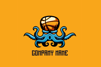 create attractive and imagination kraken logo design