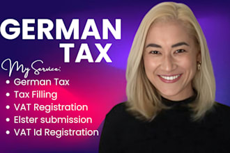register your german tax number, vat id, tax, llc, eori and lucid for compliance