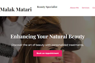 professional static portfolio website