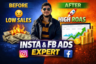 create profitable insta and fb ads that bring real sales
