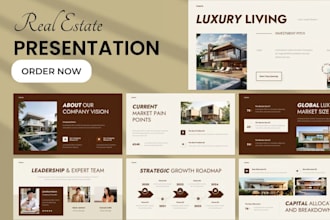 real estate pitch deck real estate investor deck for property funding