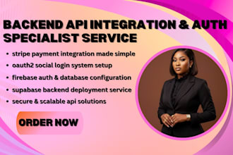 integrate or fix stripe API, oauth2 login, firebase and supabase deployment
