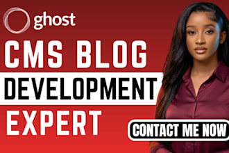 build and customize your ghost cms blog migrate your ghost cms website or blog